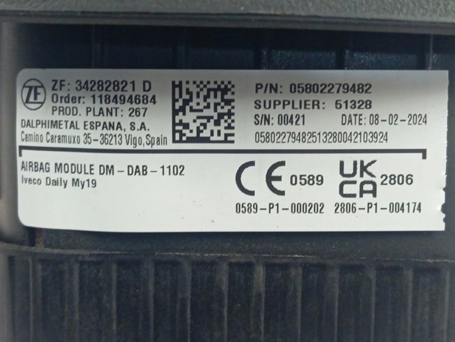  Iveco 5802279482 цена, от 298.43 USD