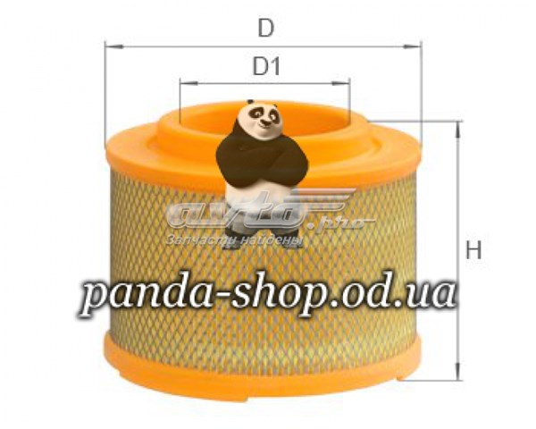 Элемент воздушного фильтра Alpha Filter AF0088 цена, от 10.54 USD