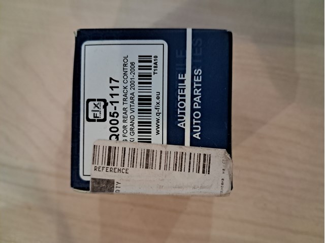 Сайлентблок тяги поперечной, задней подвески Q-fix Q0051117 цена, от 10.50 USD