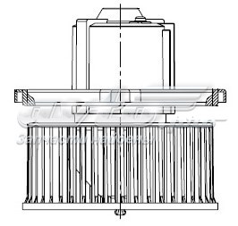  Motor de ventilador de forno (de aquecedor de salão) Hyundai H100 сaixa (P) (1993 - 2004) 