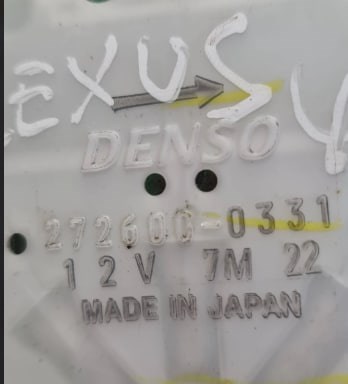  2726000331 Denso