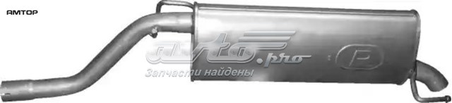 07441 Polmostrow Выхлопная труба