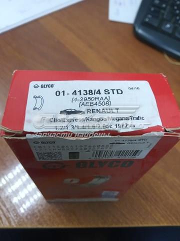 Вкладыши шатунные 0141384 Glyco