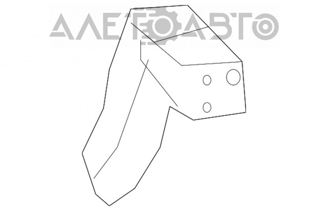 Кронштейн бампера заднего внешний левый FPS FP3812962 цена, от 5.13 USD