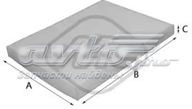 20015 METALCAUCHO Filtro de habitáculo original y equivalente