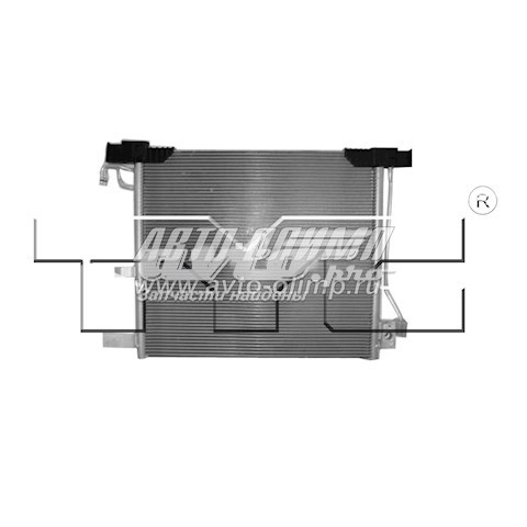 Радиатор кондиционера TYC 3968