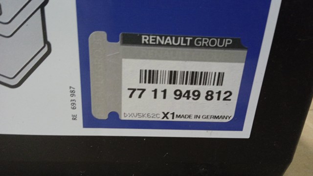 Купить 7711947964 Renault (RVI) Батарея аккумуляторная