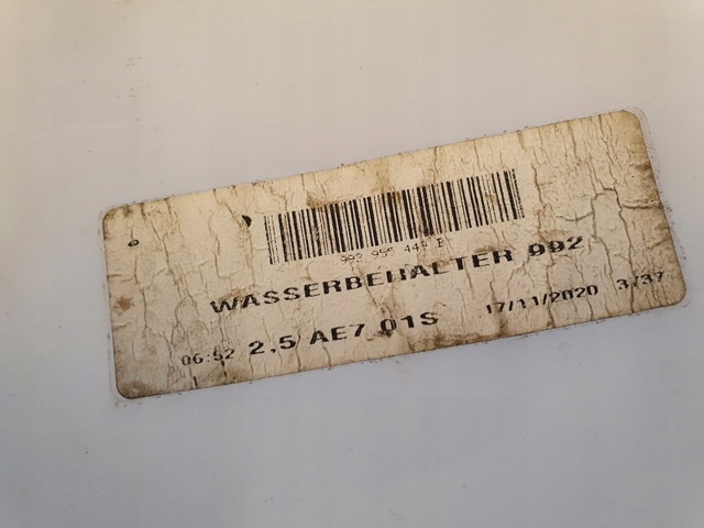  Porsche 992955453B цена, от 169.30 USD
