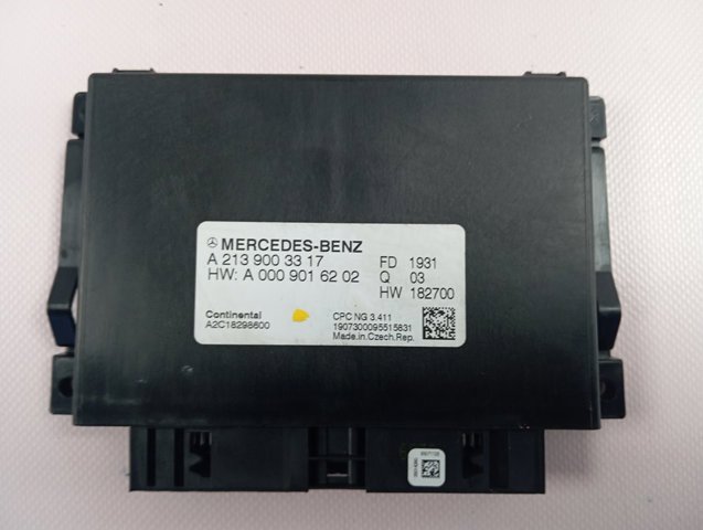 Купить A2139003317 Mercedes Блок управления трансмиссией