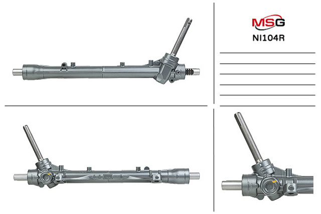 Рулевая рейка 48001EM02A Nissan/Infiniti