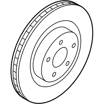 Передние тормозные диски L1MZ1125B Ford