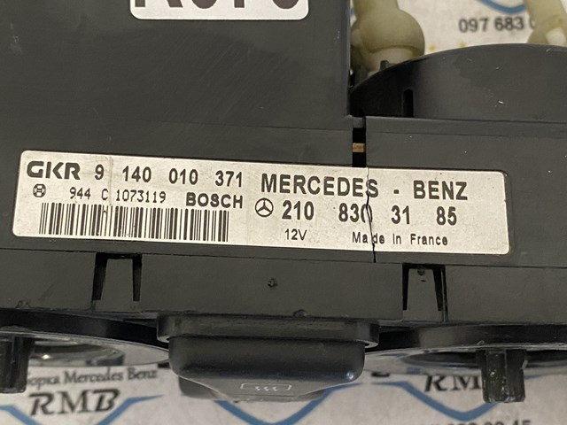 A2108303185 MERCEDES Unidad de control aire acondicionado original y equivalente