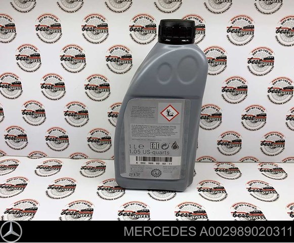Масло трансмиссионное Mercedes A002989020311 цена, от 119.17 USD