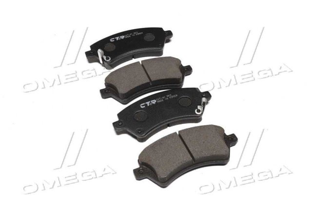 Колодки тормозные передние дисковые CTR GK1055