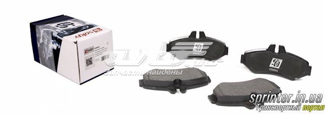 Колодки тормозные задние дисковые SOLGY 209004