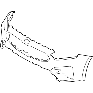 Бампер передний, верхняя часть Rhino KFR001023