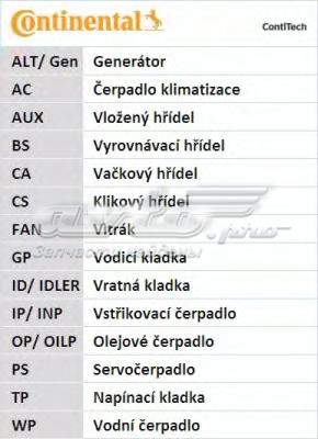 6PK799ELAST Continental/Siemens Поликлиновый ремень