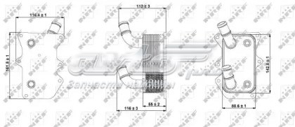 WG1720040 WILMINK GROUP Радиатор масляный WG1720040 WILMINK GROUP