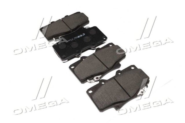 Колодки тормозные передние дисковые CTR GK1019
