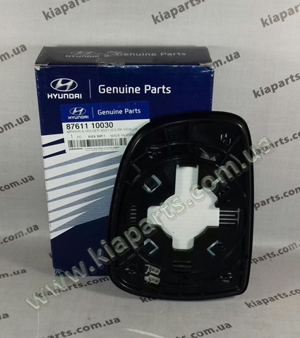 8761110030 Hyundai/Kia elemento espelhado do espelho de retrovisão esquerdo