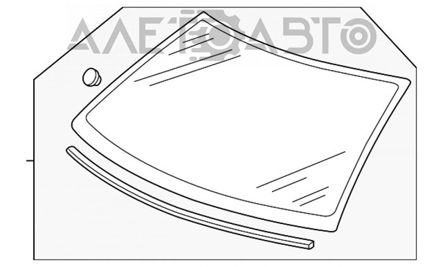 Стекло лобовое VAG 5C6845011BCNVB цена, от 188.19 USD