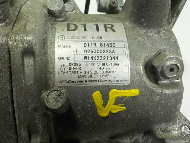 D11R61450 Mazda Компрессор хладагента