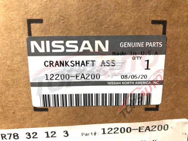 122009BF0A Nissan/Infiniti Коленвал двигателя