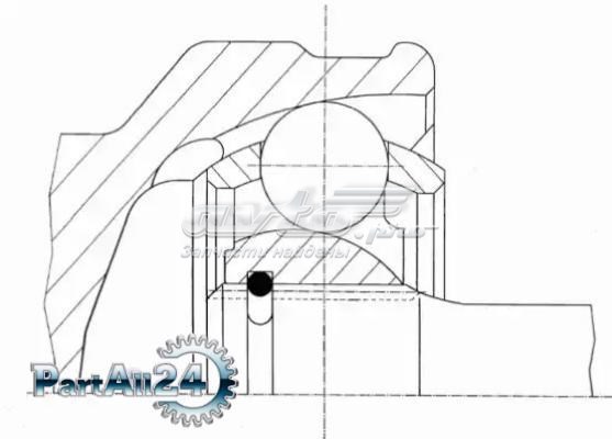 Купить 304384 GKN-Spidan Внешняя граната