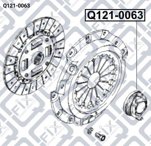 Подшипник сцепления выжимной Q-fix Q1210063