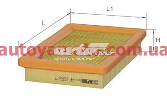 Элемент воздушного фильтра Alpha Filter AF1658S цена, от 4.14 USD