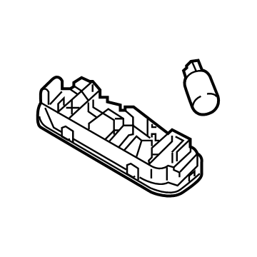 264305TA5A Nissan quebra-luz de iluminação de salão (de cabina)