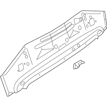 G91005RLMB Nissan/Infiniti Панель багажного отсека