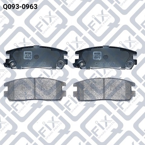 Колодки дисковые  Q-fix Q0930963 цена, от 14.16 USD
