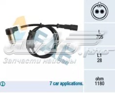 Sensor ABS dianteiro esquerdo para Renault Megane (DA0)