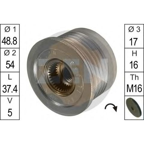 Муфта генератора ZEN ZN5432