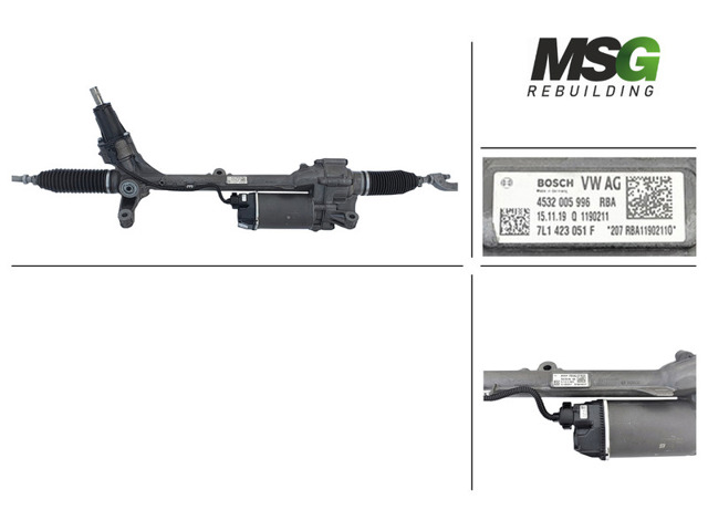 Реечный рулевой механизм MSG Rebuilding VW427NL00R цена, от 645.94 USD
