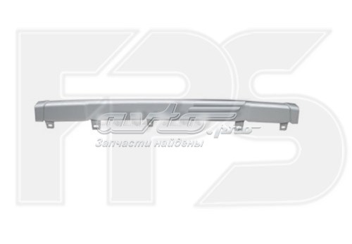 Moldura inferior de grelha do pára-choque dianteiro para Subaru Forester (S14, SK)