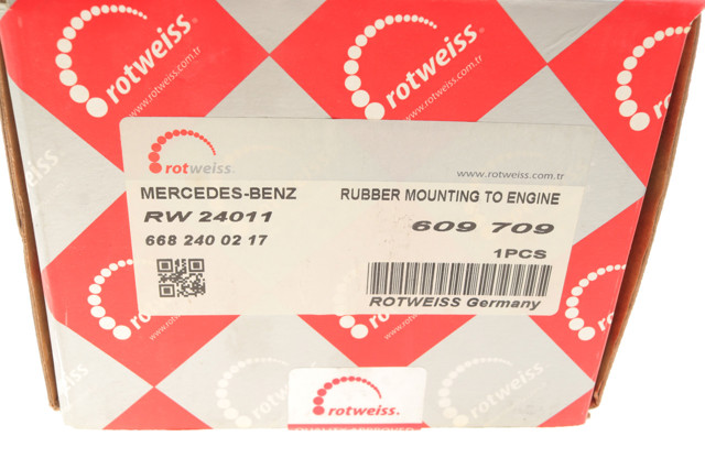 Подушка двигателя левая/правая Rotweiss RW24011
