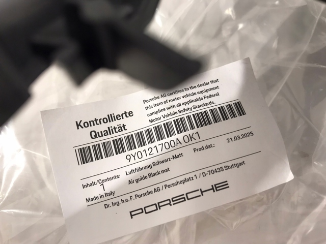 9Y0121700AOK1 Porsche 