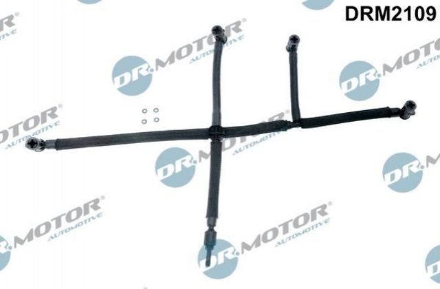 DRM2109 Dr.motor tubo de combustível, inverso desde os injetores