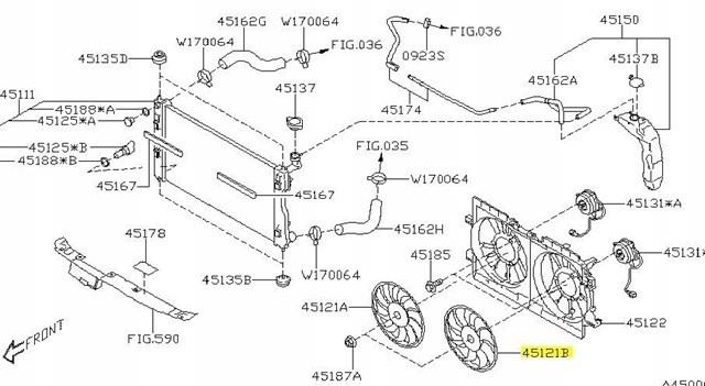  45121FL000 Subaru