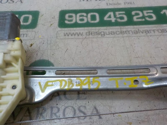 9816273680 Peugeot/Citroen Механизм стеклоподъемника двери задней, левой