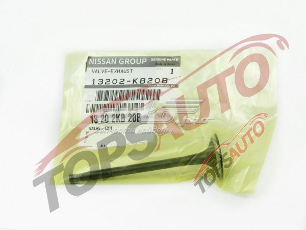 Выпускной клапан двигателя Nissan/Infiniti 13202KB20B цена, от 19.89 USD