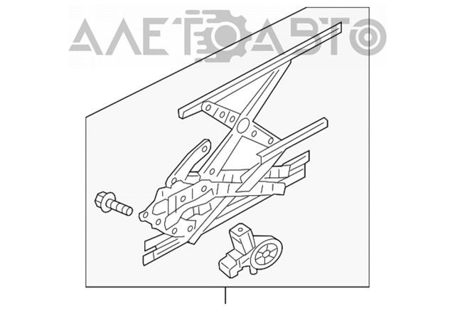 Стеклоподъемник задней левой двери Nissan/Infiniti 827015NA0A цена, от 25.42 USD
