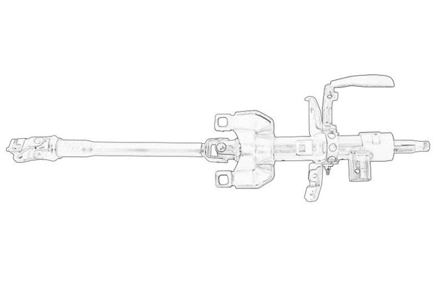 96745601ZD Peugeot/Citroen Coluna da direção