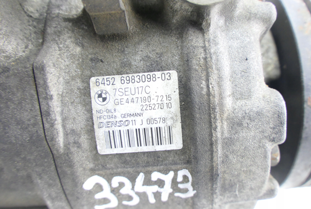 6983098 BMW compressor de aparelho de ar condicionado