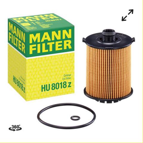 Фильтр очистки масла центробежный Mann-Filter HU8018Z цена, от 11.36 USD