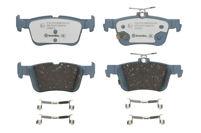 P24257E Brembo Колодки тормозные дисковые комплект