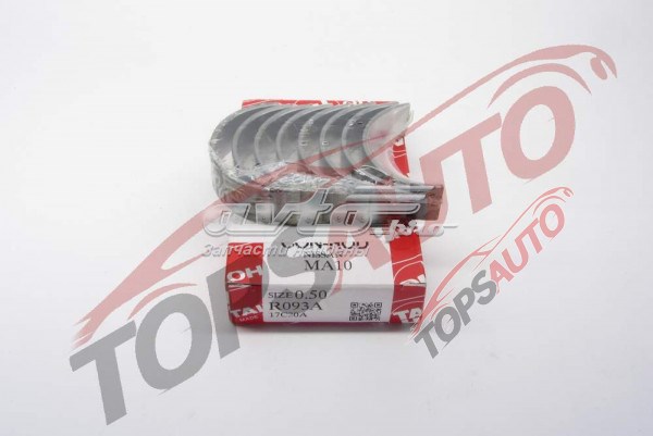 R093A050 Taiho folhas inseridas de cambota de biela, kit, 2ª reparação ( + 0,50)