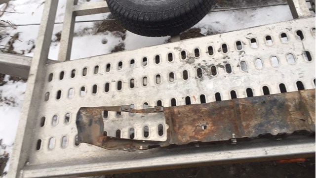  Reforçador do pára-choque traseiro Mitsubishi Montero SPORT SUV (K8, K9) (2000 - 2004) SPORT